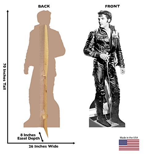 Advanced Graphics Elvis Presley Life Size Cardboard Cutout Standup - '68 Comeback Special