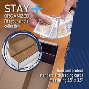 Invested Alliance Trading Card Storage Box | Baseball Card Storage Box Holds 675 Cards/Box. Sports Card Storage Boxes. Card Boxes For All Sports Cards, MTG, TCG. Cardboard Card Storage Box (10 Pack)