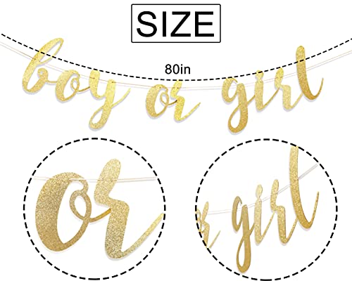 Boy or Girl Banner - Gender Reveal Decorations Banner, Boy or Girl Sign,baby Shower Banner for Boy/girl, Baby Girl Shower,oh Baby Banner,girl Baby Shower,it’s a Girl Banner