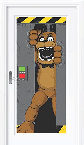 Forum Novelties Five Nights at Freddy's Door Cover, 30" x 60", As Shown