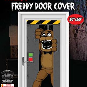 Forum Novelties Five Nights at Freddy's Door Cover, 30" x 60", As Shown