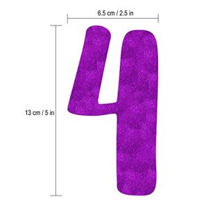 40 Never Looked So Good Purple Glitter Banner - 40th Birthday Party Decorations, Supplies and Gifts