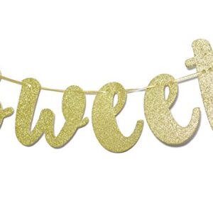 Home Sweet Home Gold Glitter Hanging Sign Banner- Welcome Home Banner, Home from War Banner, Military Welcome Home Banner, Welcome Home Sign