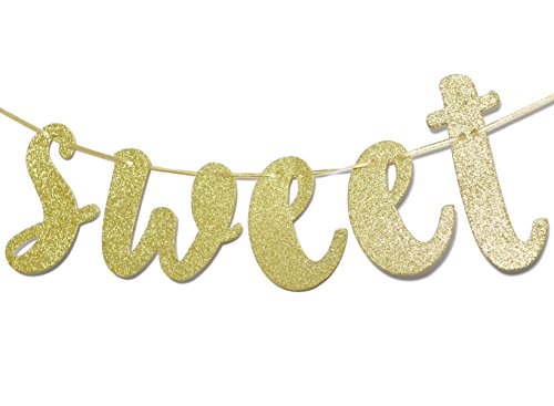 Home Sweet Home Gold Glitter Hanging Sign Banner- Welcome Home Banner, Home from War Banner, Military Welcome Home Banner, Welcome Home Sign