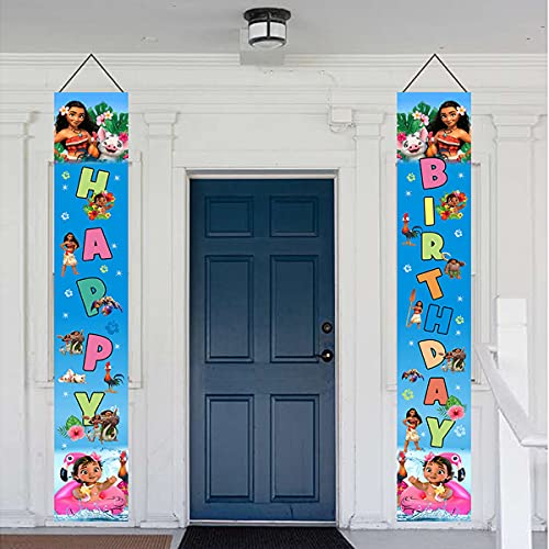 Moana Party Hanging Banners Moana Birthday Theme Party Decoration