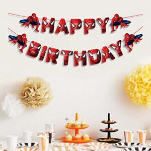 Seyal® Spider Happy Birthday Banner