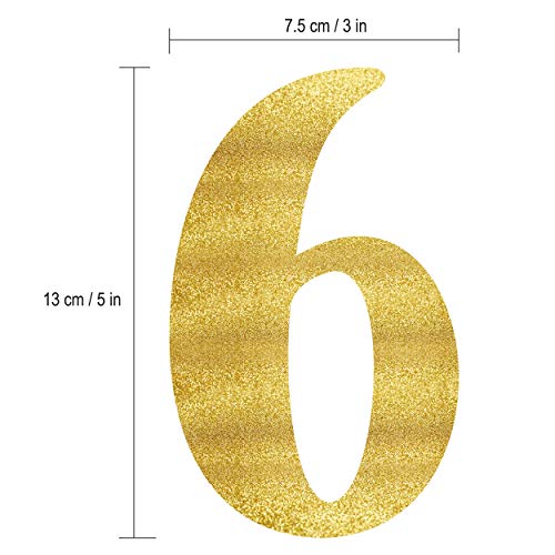 60 & SEXY Gold Glitter Banner - 60th Happy Birthday Decorations - 60th Birthday Party Supplies