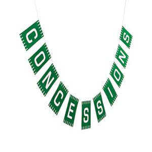 football concession garland – party decor – 1 piece