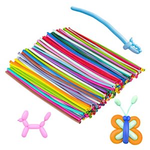 200 pcs latex twisting balloons 260q magic balloons assorted color long balloons for animal shape party decorations