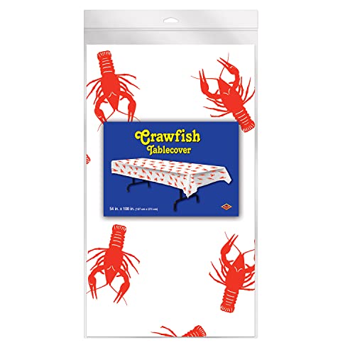 Crawfish Tablecover Party Accessory (1 count) (1/Pkg)