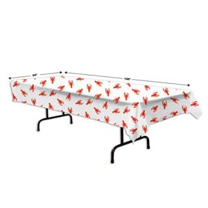 Crawfish Tablecover Party Accessory (1 count) (1/Pkg)