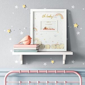 Kate Aspen Boho Rainbow Baby Shower Decorations, One Size, Alternative Guestbook