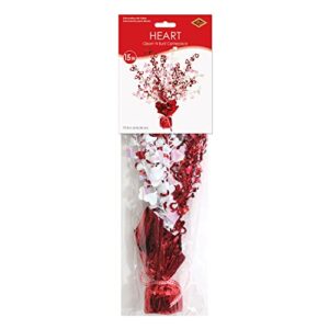 Beistle Heart Gleam 'N Burst Centerpiece, 15-Inch, 1 Per Package