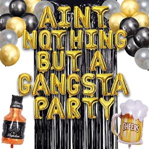 aint nothing but a gangster party decorations 90s party decorations for adults cholo party decorations homies party decorations early 2000s freaknik lowrider party decorations hip hop party decoration