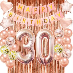30th birthday decorations for women30 birthday decorations for her 30 balloon numbers 30th birthday party decorations