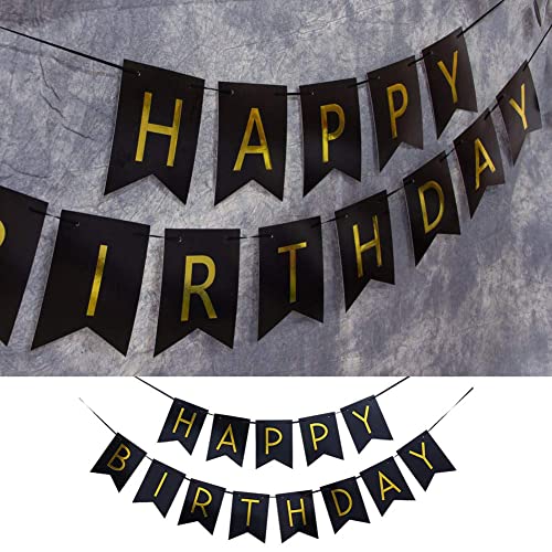 Rock and Roll Themed Birthday Party Decoration Rock Star Foil Swirl Happy Birthday Banner Tassel Paper Garlands Tissue Pom Poms Decor 40pcs Easy Joy