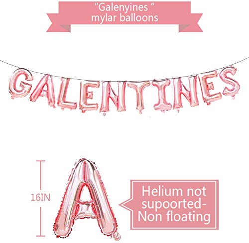 Galentines balloons, Valentine's Day Balloon Decorations, Galentine's Day Decor,Valentine's Day Balloon Banner, Valentine's Day Supplies, Galentine's Day Decorations