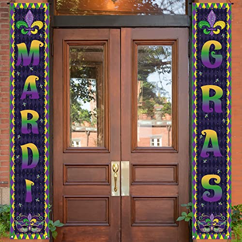 Mardi Gras Decorations New Orleans Brazi Carnival Font Porch Welcome Sign Fat Tuesday Masquerade Party Mardi Gras Decor and Supplies for Home Party