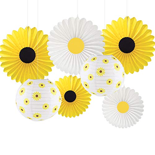 CHRORINE Sunflower Party Decorations, Sunflower Birthday Party Baby Shower Bridal Shower Wedding Decorations, Baby Shower Birthday Party Supplies