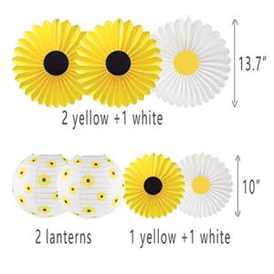 CHRORINE Sunflower Party Decorations, Sunflower Birthday Party Baby Shower Bridal Shower Wedding Decorations, Baby Shower Birthday Party Supplies