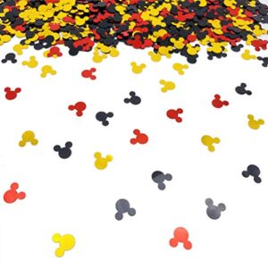 mickey mouse theme confetti | baby shower party boy girl kids first 1st birthday supplies decorations 2000pcs
