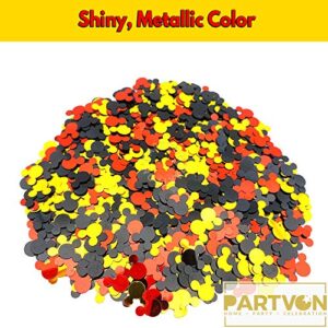 Mickey Mouse Theme Confetti | Baby Shower Party Boy Girl Kids First 1st Birthday Supplies Decorations 2000PCS