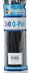 Qualatex 54690-Q Q-pak Onyx Black, 260Q