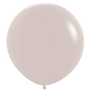 betallatex 24″ deluxe white sand latex balloons