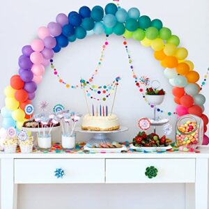 HOLICOLOR 12ft Table Balloon Arch Holder Kit, Balloon Stand Frame for Different Size Tables Balloon Garland Decorations Wedding Party Baby Shower Birthday Festival
