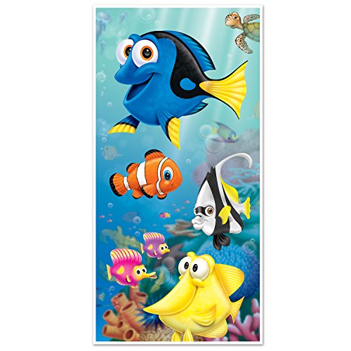 Beistle Under The Sea Door Cover, 30" x 5', Multicolor