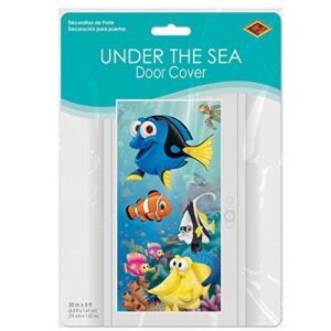 Beistle Under The Sea Door Cover, 30" x 5', Multicolor