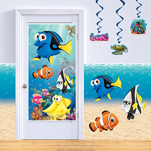 Beistle Under The Sea Door Cover, 30" x 5', Multicolor