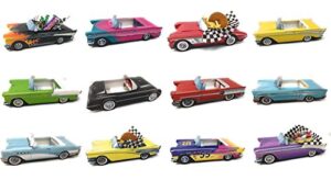 12 classic car party food boxes – gm collection