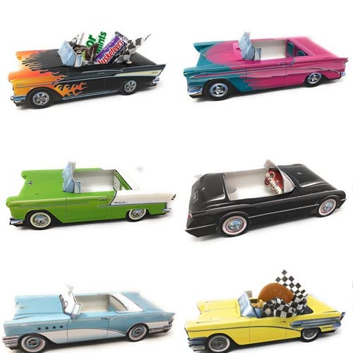 12 Classic Car Party Food Boxes - GM Collection