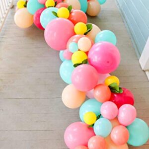 Balloon Garland kit Pink Blue Peach Balloon Arch Tropical Flamingo Party Unicorn Party Wedding Bridal Shower Birthday Party Decoration