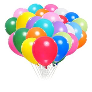 baokuanhu 400 pack rainbow balloons 5 inch balloons assorted colors mini latex balloons helium balloons 12 kinds colors balloons bulk (ab-135)