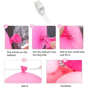 Balloon Arch Garland Decorating Strip, Balloon Decorating Strip, Dot Glue, for Party Easy to Make Balloon Garland(Upgraded Version)