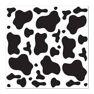 cow print bandana party accessory (1 count)