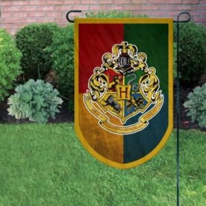 Wizard Style Banner - Home Flag 37x24 in - Printed on Both Sides - Durable Enough for Outside Conditions - Perfect Barware Man Cave Gift - Unique HP Collectible Accessories