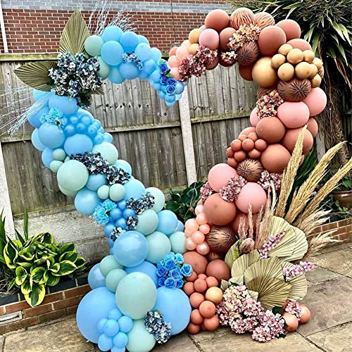 Balloon Column Arch with Base, Heart Shaped Balloon Arch Stand Frame Display Kit for Wedding Birthday Party Background Decor Supplies