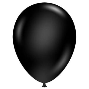 tuf-tex 11″ black latex balloons