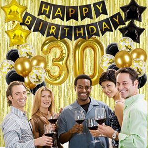 Dirty 30 Birthday Decorations For Her Him 30 Birthday Balloon Numbers Decorations For Men Women Happy 30th Birthday Decorations Dirty Thirty