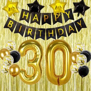 Dirty 30 Birthday Decorations For Her Him 30 Birthday Balloon Numbers Decorations For Men Women Happy 30th Birthday Decorations Dirty Thirty