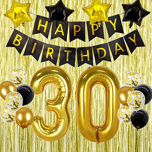 Dirty 30 Birthday Decorations For Her Him 30 Birthday Balloon Numbers Decorations For Men Women Happy 30th Birthday Decorations Dirty Thirty