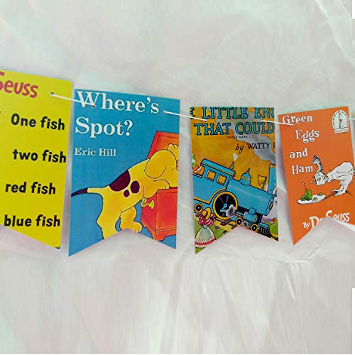 Comic Story book party banner - Super hero banner - Kids Room Decor - Party decorations