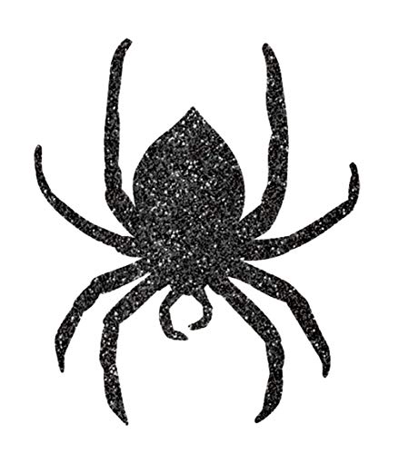 Amscan Glitter Paper Spider Cutouts