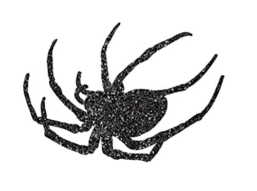 Amscan Glitter Paper Spider Cutouts