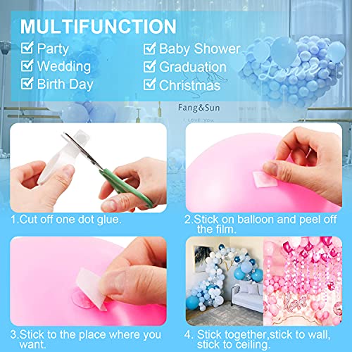 Balloon Pump,134 PCS Electric Balloon Pump 110V 600W Portable Dual Nozzles- Ballon Arch Garland Kit with Tape Strip, Tying Tool, Dot Glue, Flower Clip for Party Decoration