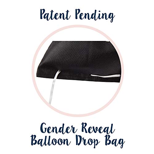 Pop Fizz Designs | Gender Reveal Balloon Drop Bag | Blue or Pink?