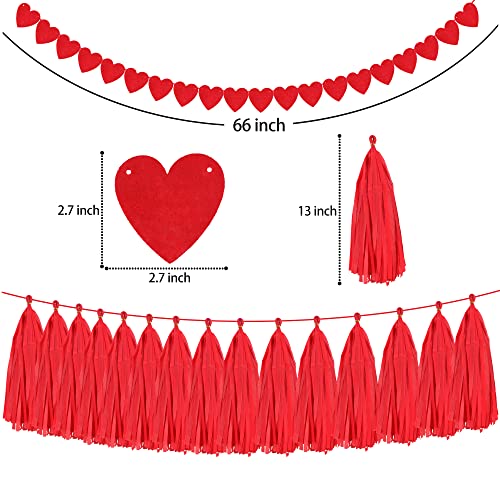 70pcs Valentines Day Red Hanging Paper Fans Decorations - Wedding Bachelorette Party Barbecue Birthday Party Holidays Picnic Circus Carnival New Years Valentines Day Party Photo Booth Backdrops Decorations